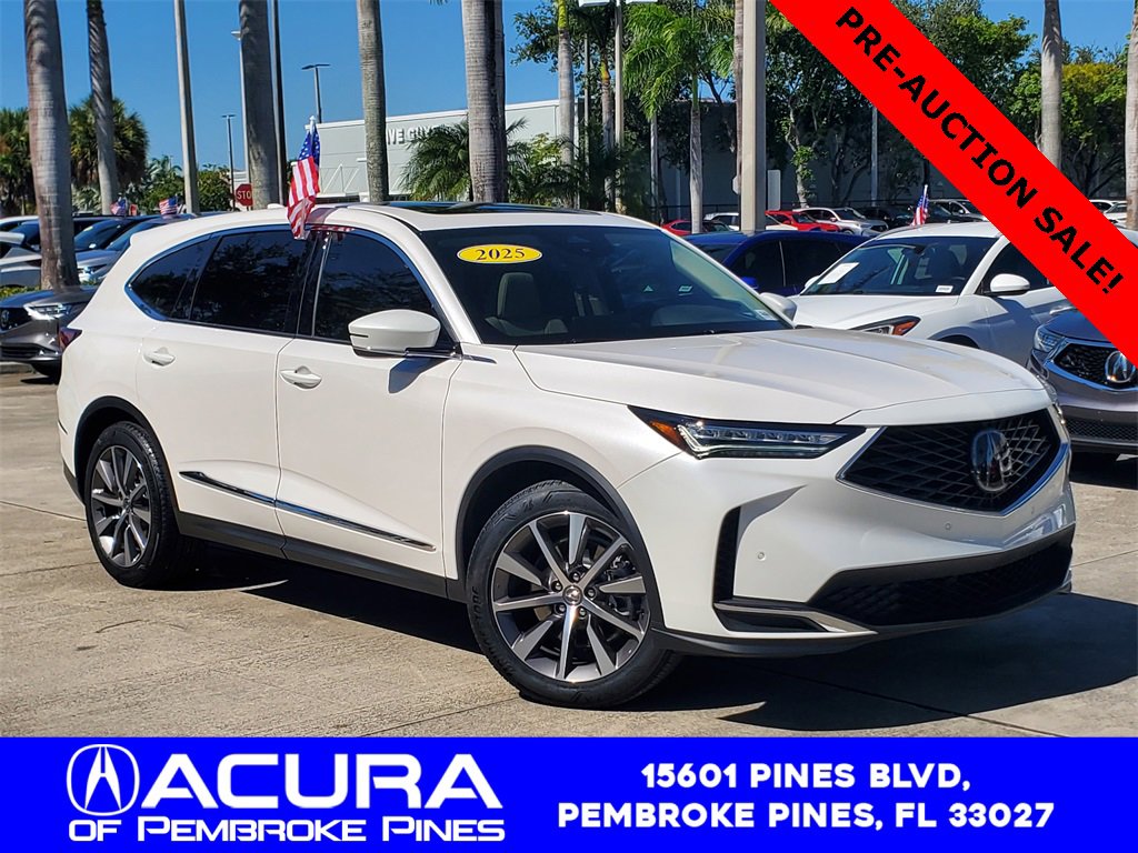 Certified 2025 Acura MDX w/ Technology Package