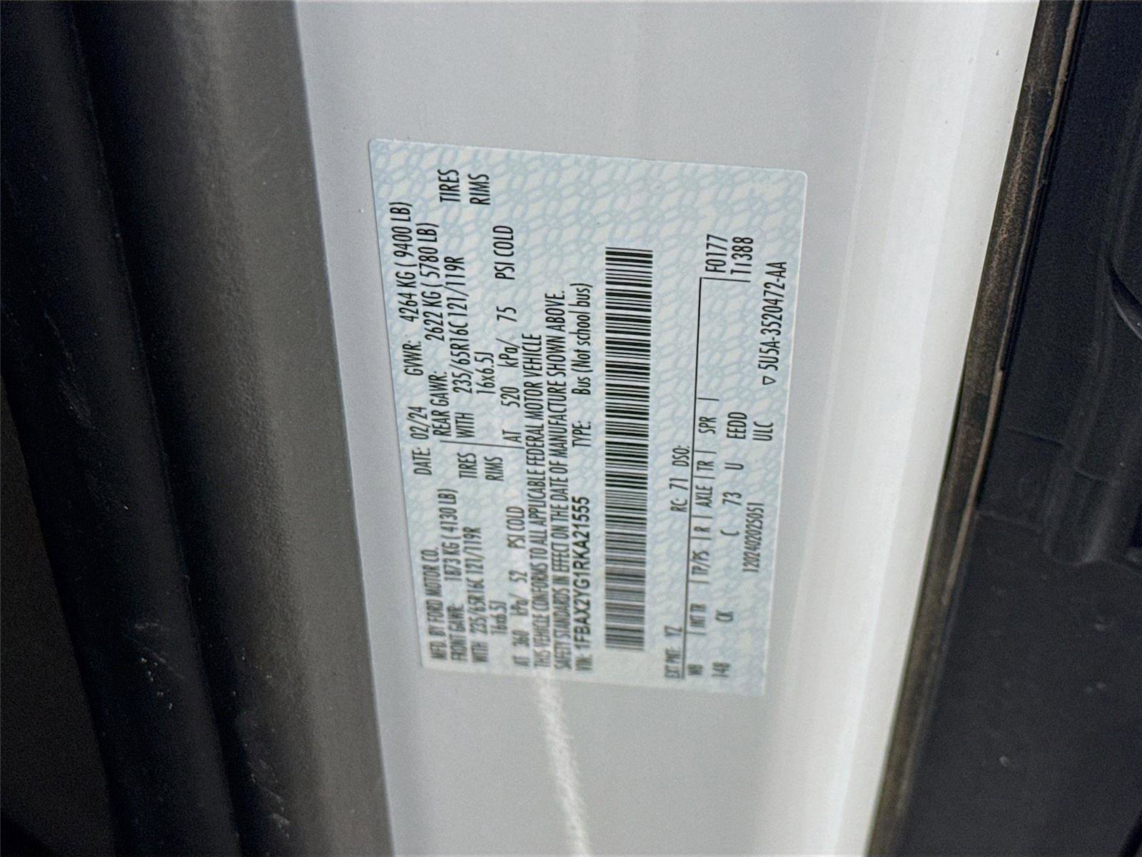 Used 2024 Ford Transit 350 XLT image 33