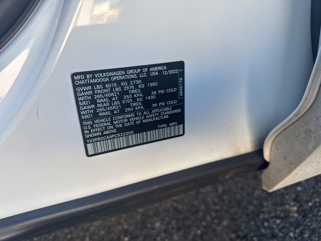 Used 2023 Volkswagen Atlas SEL Premium image 25