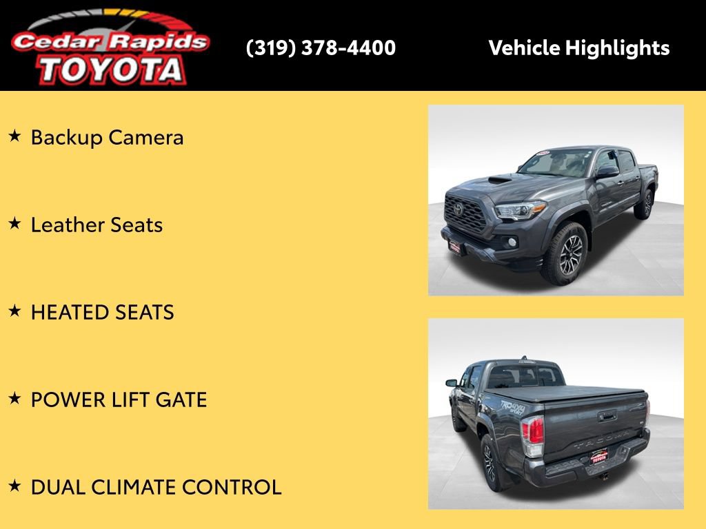 Certified 2022 Toyota Tacoma TRD Sport w/ TRD Premium Sport Package AWD/4WD image 16