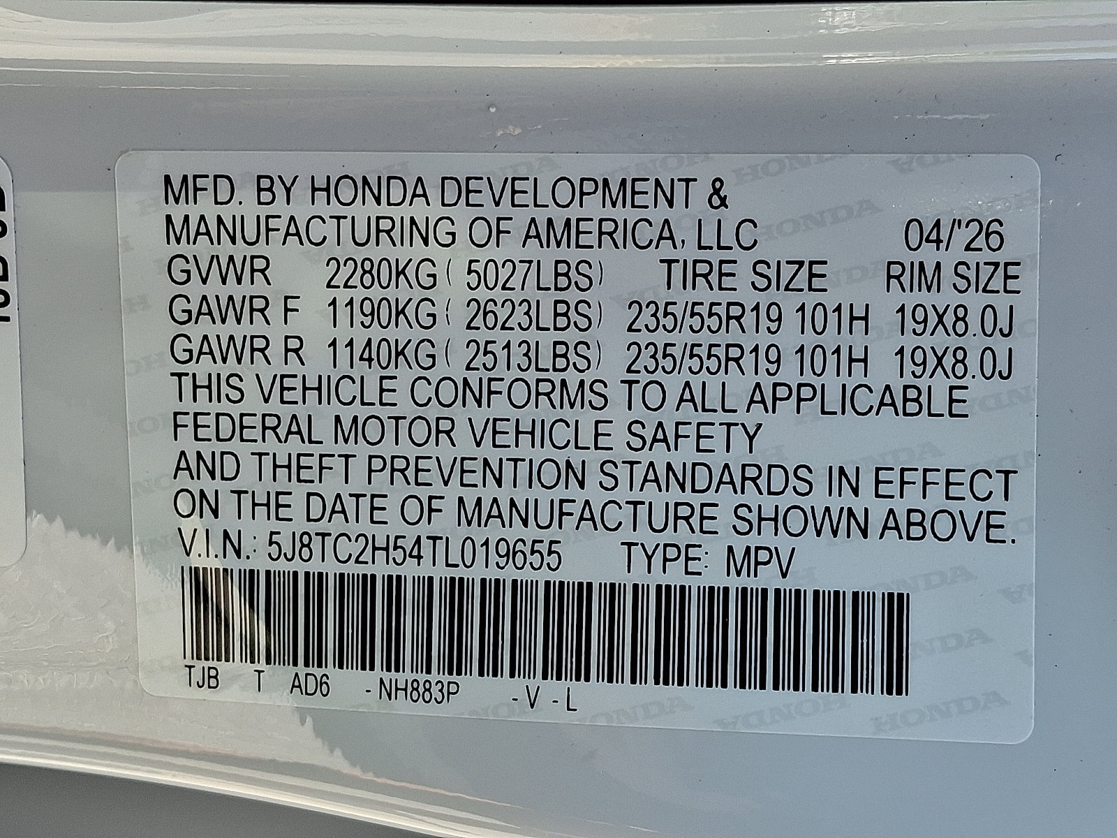 New 2026 Acura RDX w/ Technology Package AWD/4WD image 19