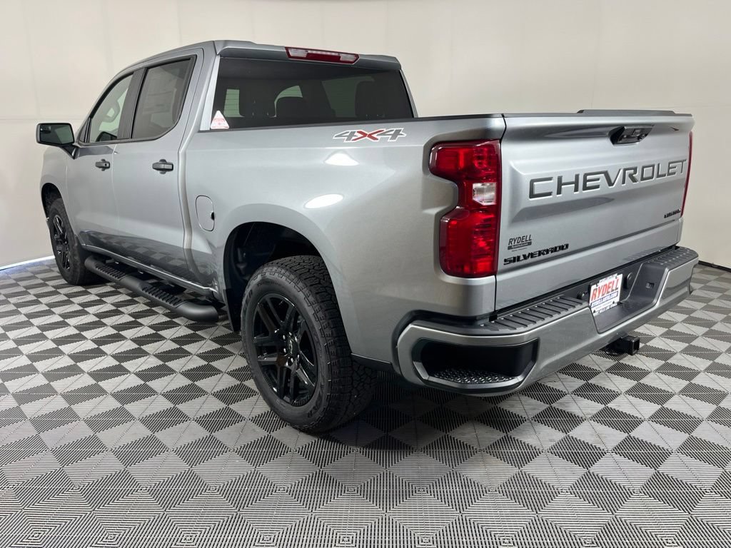 New 2026 Chevrolet Silverado 1500 Custom w/ Turbomax Blackout Package AWD/4WD image 9