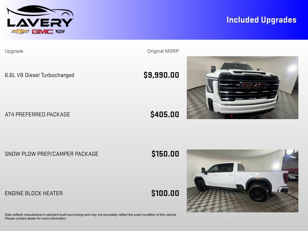 Used 2025 GMC Sierra 3500 AT4 w/ AT4 Preferred Package AWD/4WD image 7