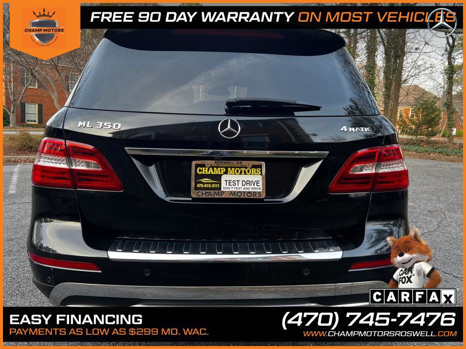 Used 2013 Mercedes-Benz ML 350 4MATIC w/ Premium 1 Pkg image 10