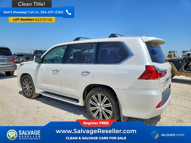 Used 2020 Lexus LX 570 4WD w/ Luxury Package image 3