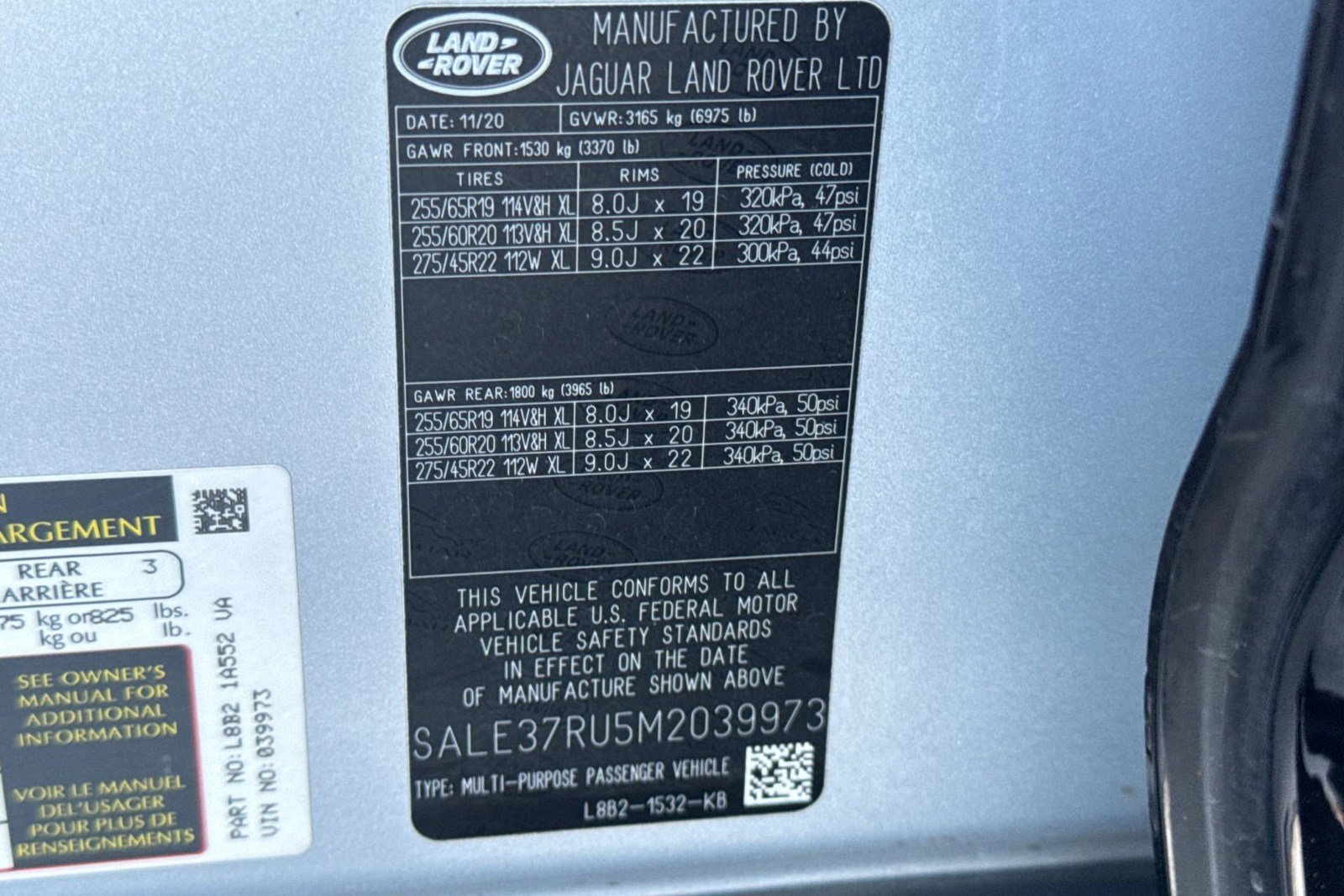 Used 2021 Land Rover Defender 110 X-Dynamic HSE image 36