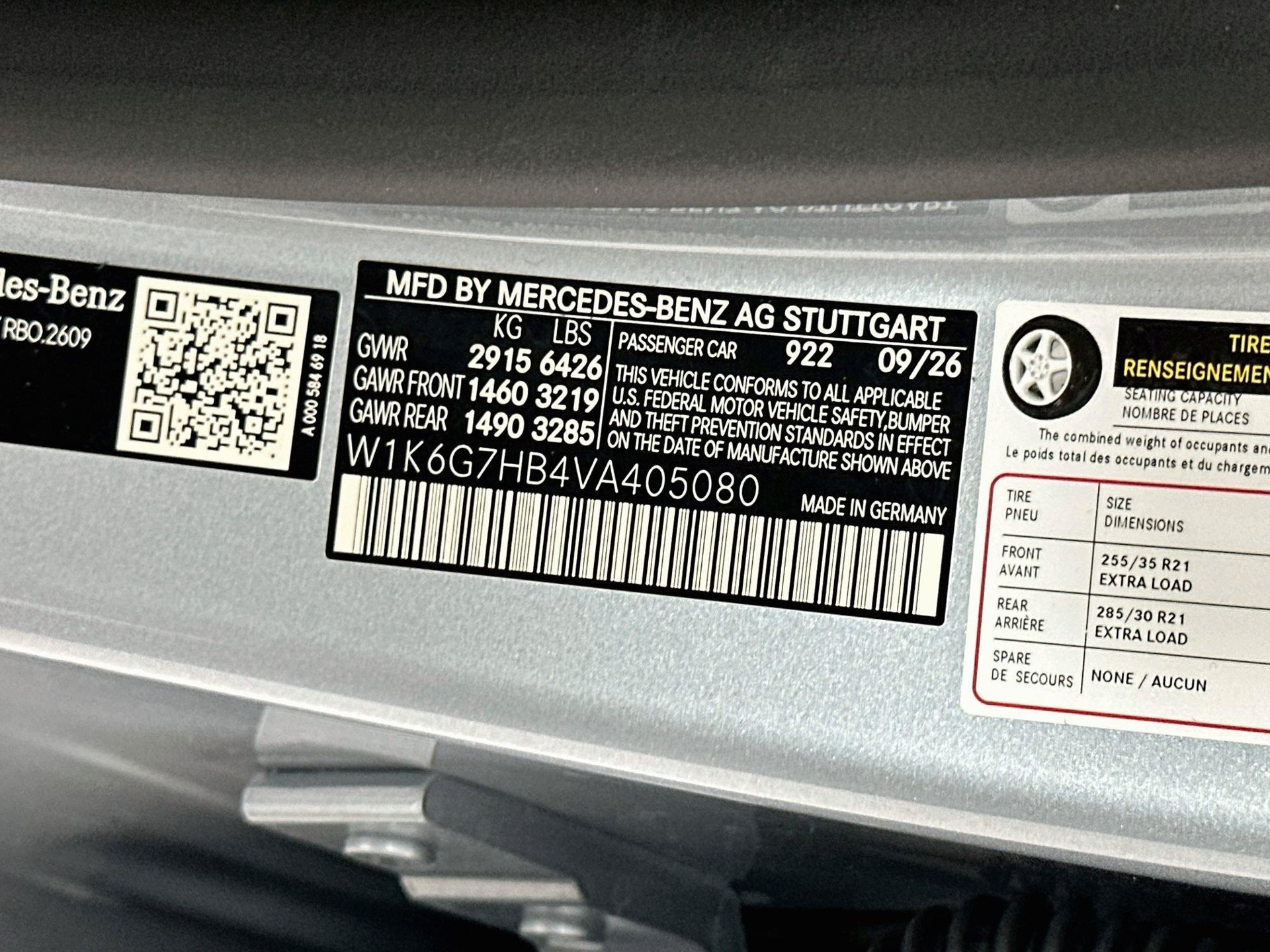 New 2027 Mercedes-Benz S 580 4MATIC Sedan image 35