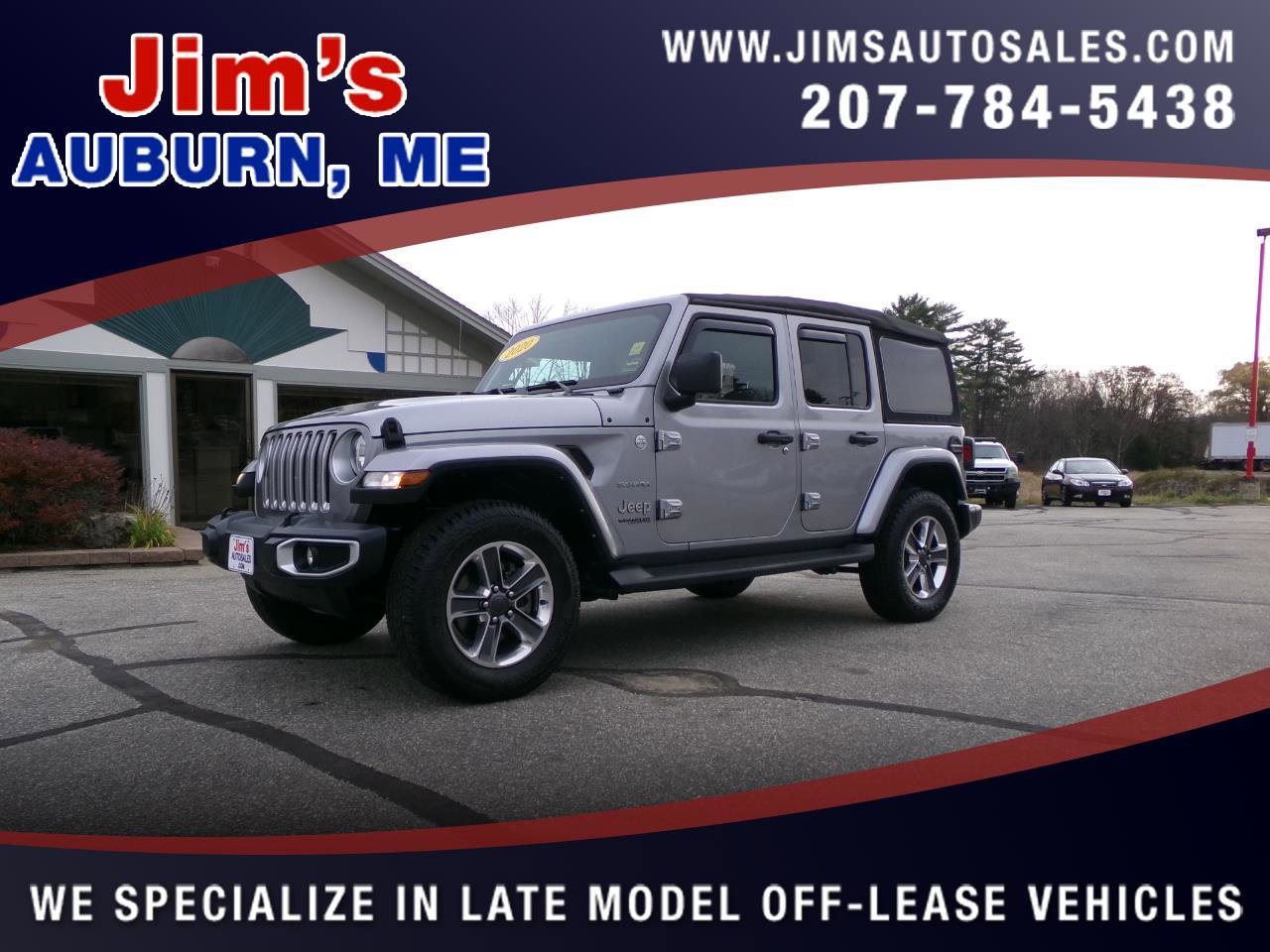 Used 2020 Jeep Wrangler Unlimited Sahara image 1