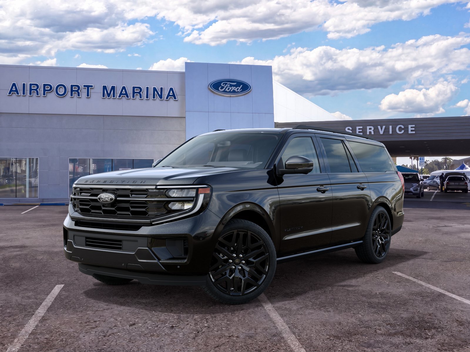 New 2027 Ford Expedition Max Platinum w/ Stealth Performance Package AWD/4WD image 2