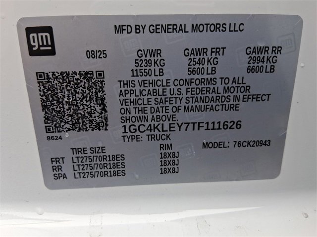 New 2026 Chevrolet Silverado 2500 W/T w/ WT Convenience Package image 18