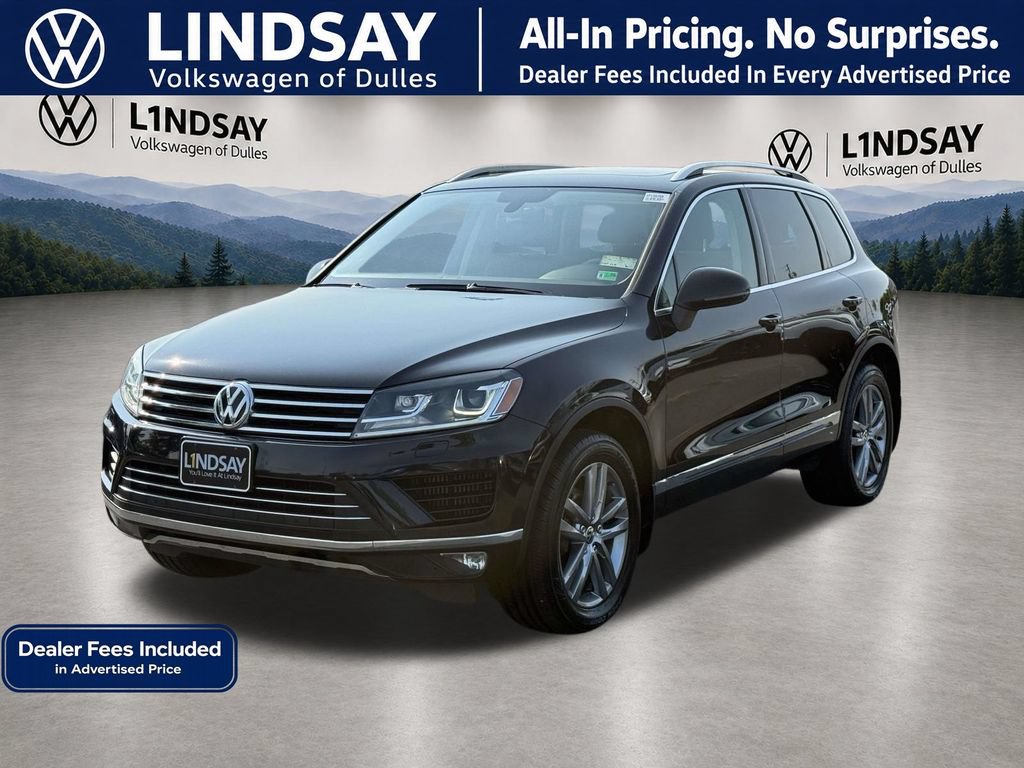 Used 2016 Volkswagen Touareg TDI AWD/4WD image 4