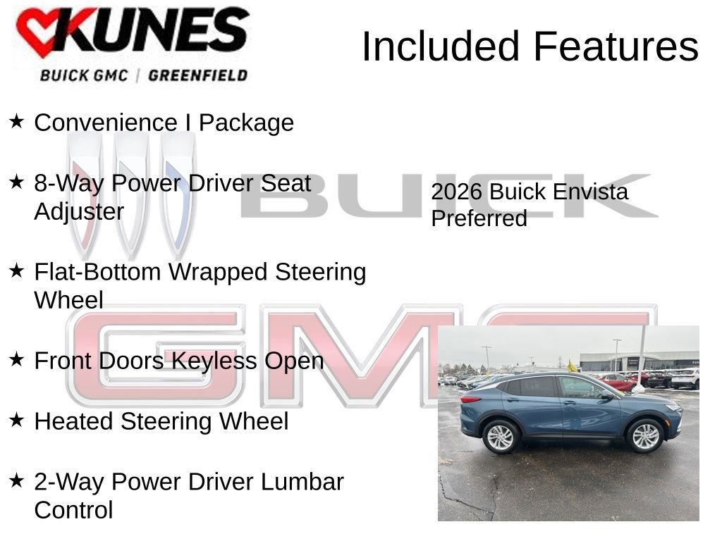New 2026 Buick Envista Preferred w/ Convenience I Package image 3