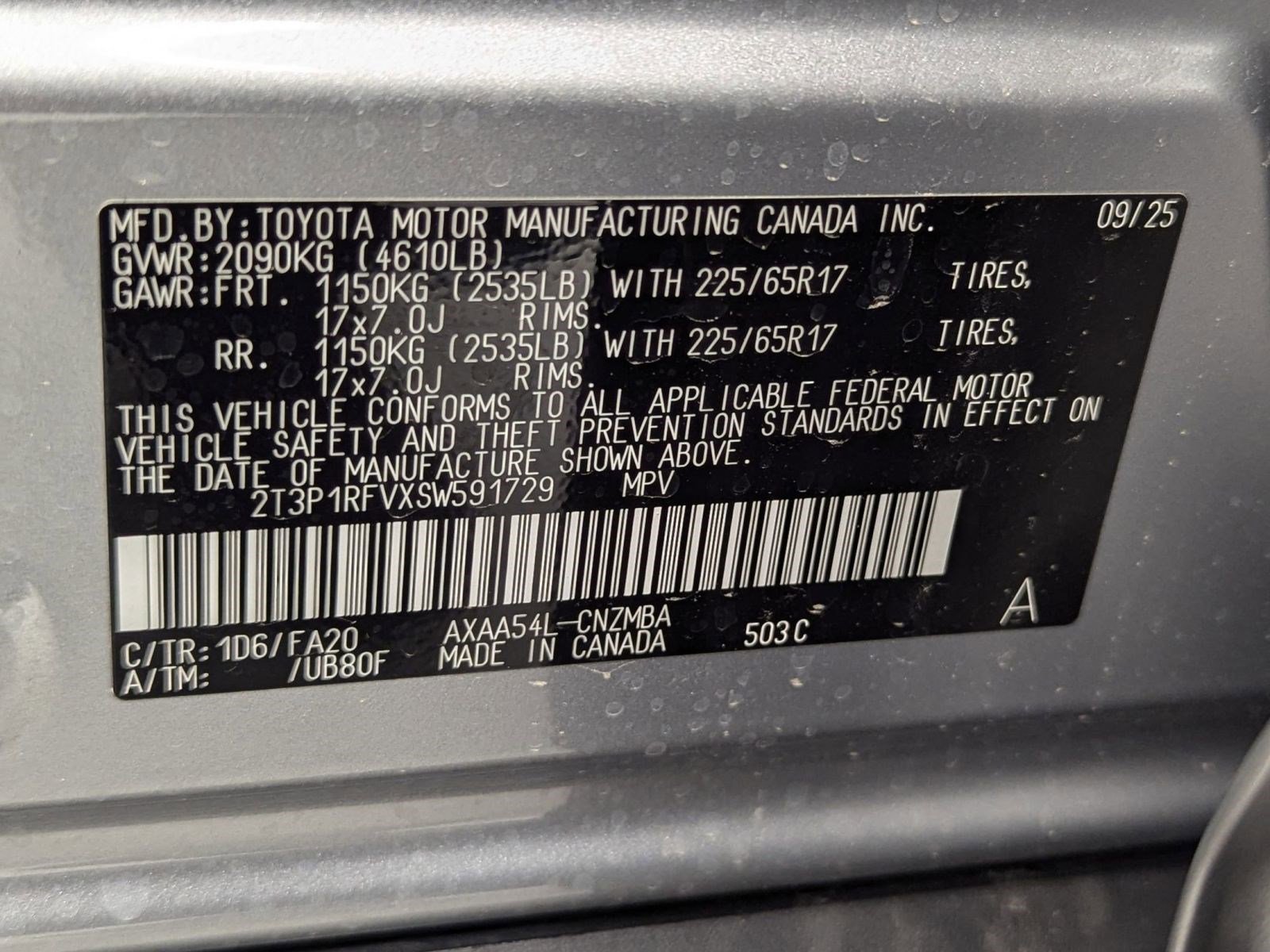 New 2025 Toyota RAV4 XLE image 19