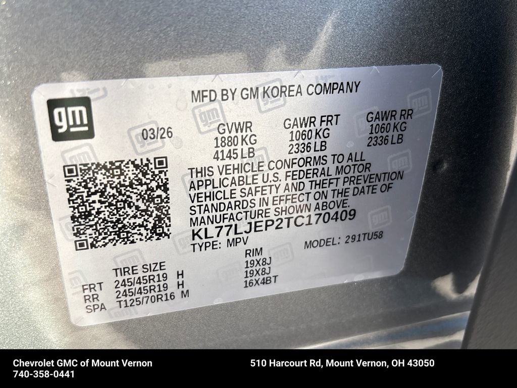 New 2026 Chevrolet Trax RS w/ Driver Confidence Package FWD image 30