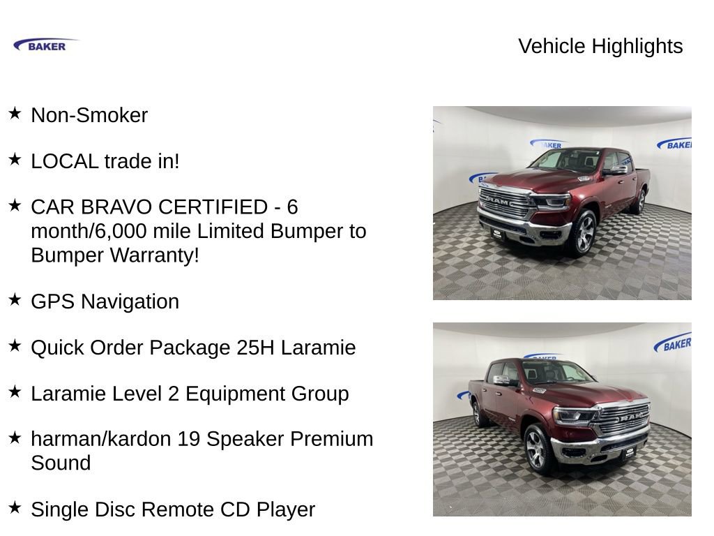 Used 2019 RAM 1500 Laramie image 4