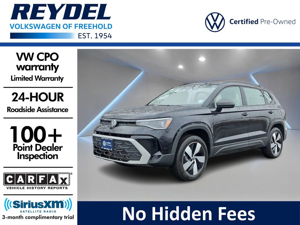 Certified 2025 Volkswagen Taos S image 1