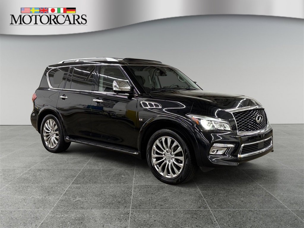 Used 2016 INFINITI QX80 4WD w/ Deluxe Technology Package