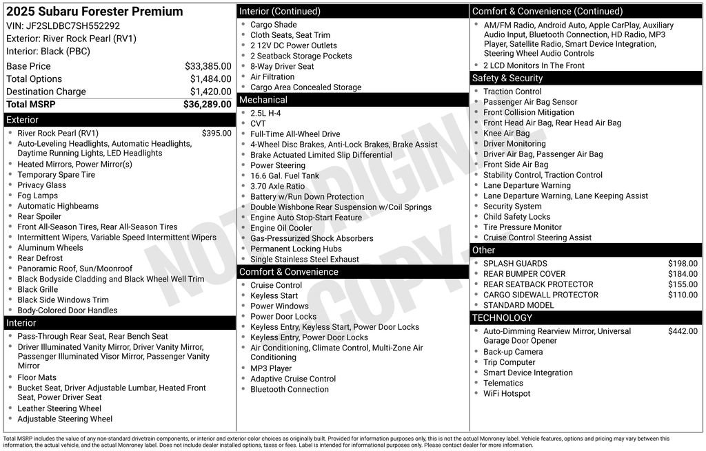 Used 2025 Subaru Forester Premium image 34