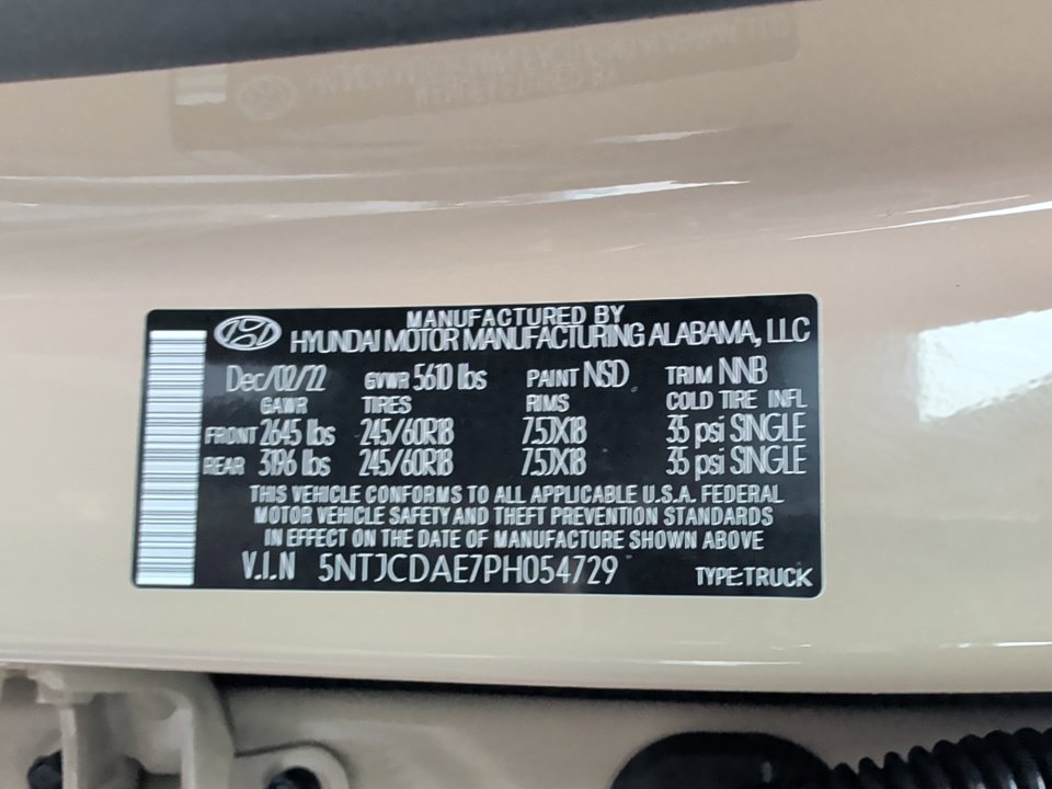 Used 2023 Hyundai Santa Cruz SEL w/ Activity Package image 35