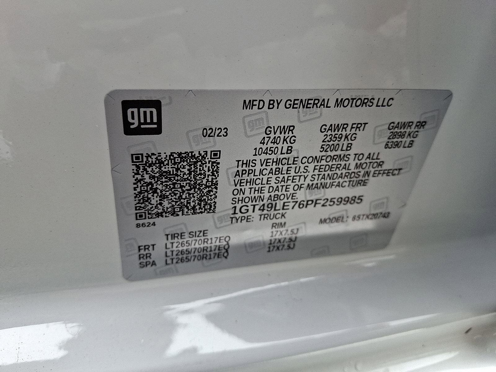 Used 2023 GMC Sierra 2500 Pro w/ Convenience Package image 23