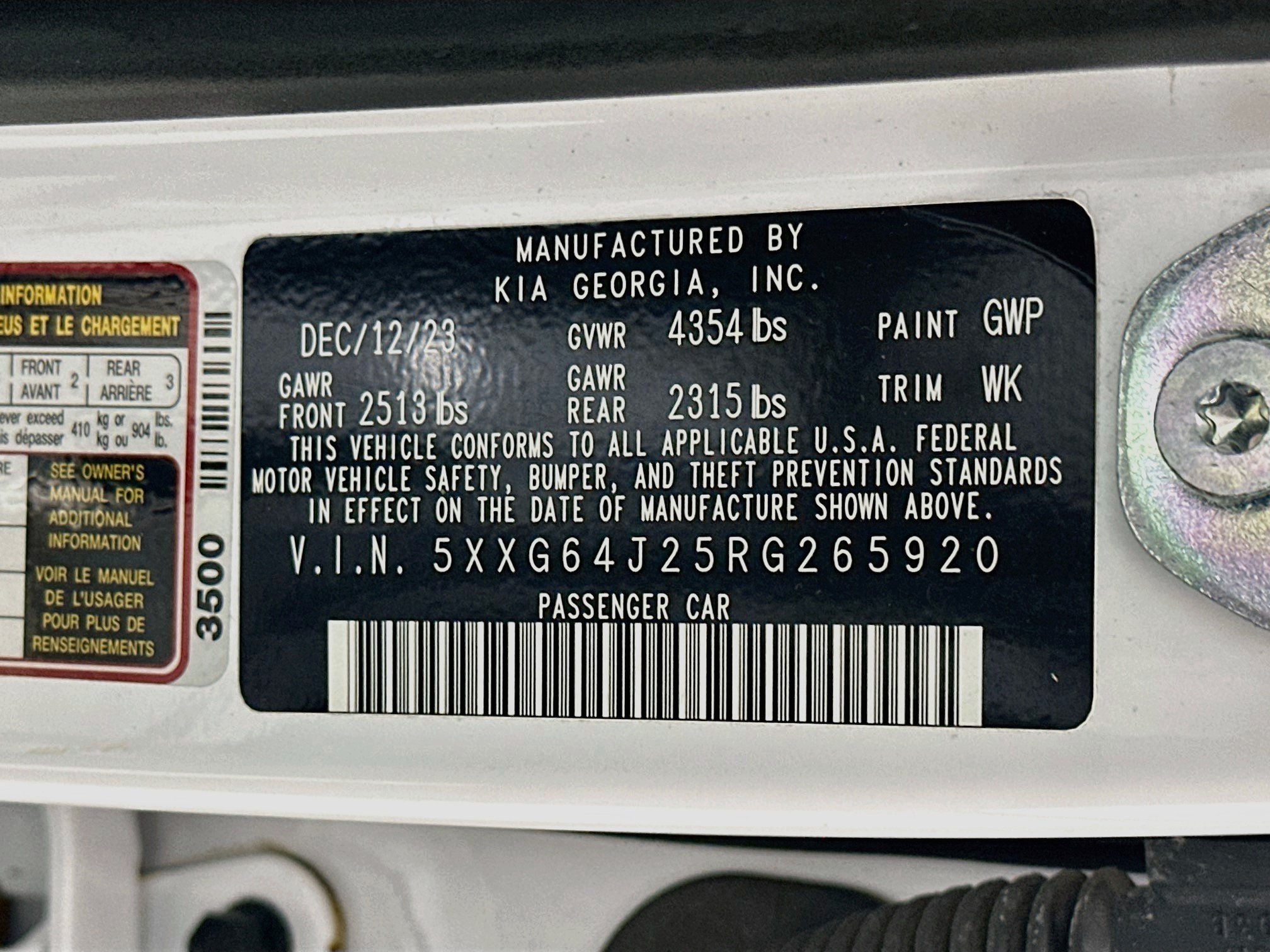 Used 2024 Kia K5 GT-Line w/ GT-Line Premium Package FWD image 12
