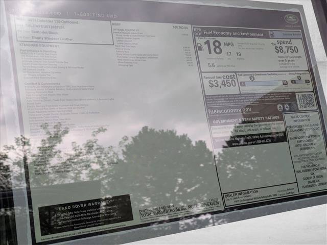 New 2026 Land Rover Defender 130 Outbound AWD/4WD image 20