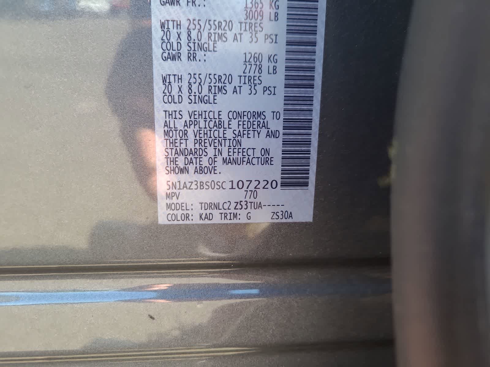 Used 2025 Nissan Murano SV AWD/4WD image 29