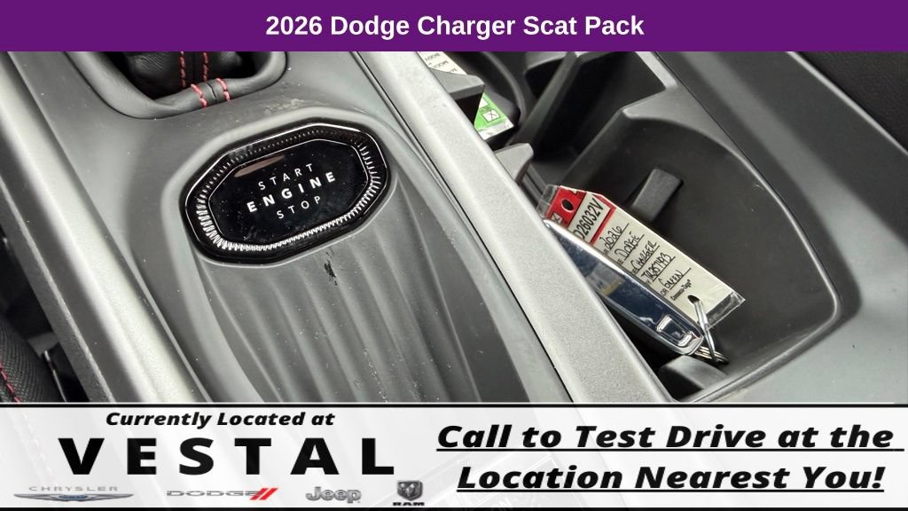 New 2026 Dodge Charger Scat Pack w/ Blacktop Package AWD/4WD image 45