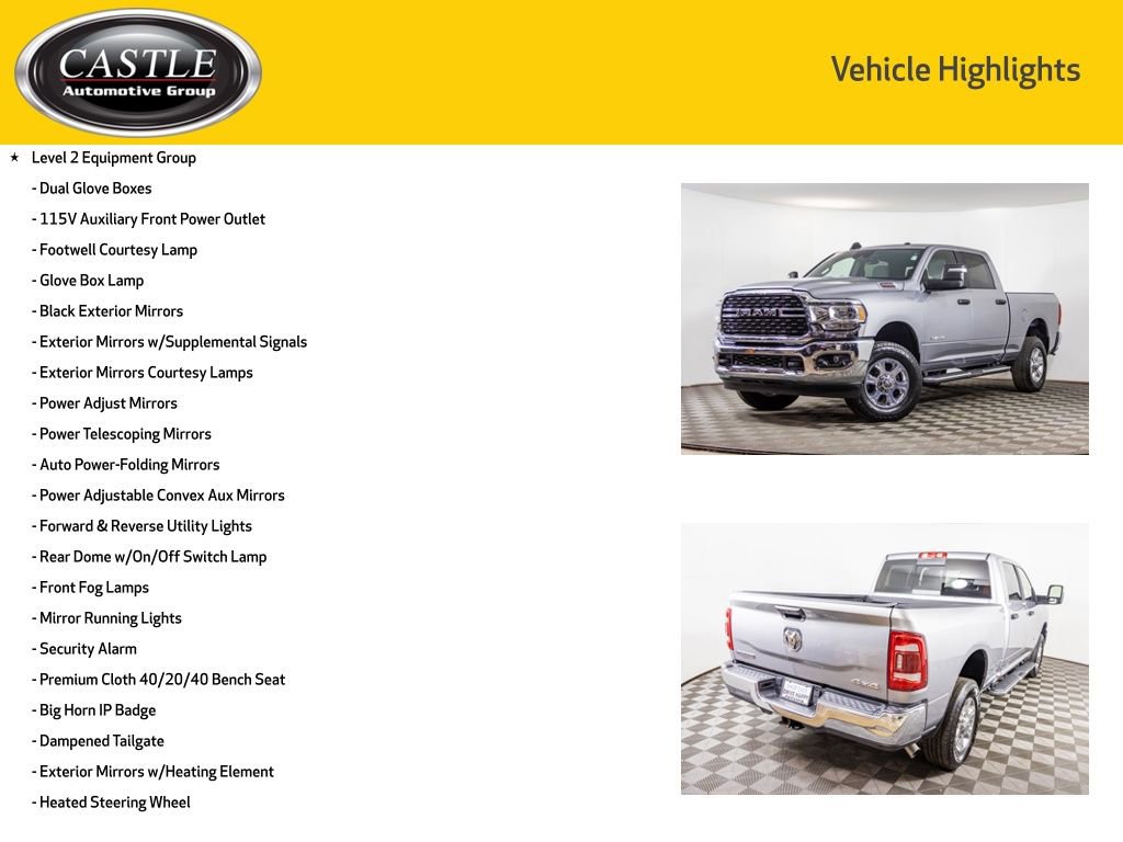 Used 2024 RAM 2500 Big Horn w/ Safety Group image 8