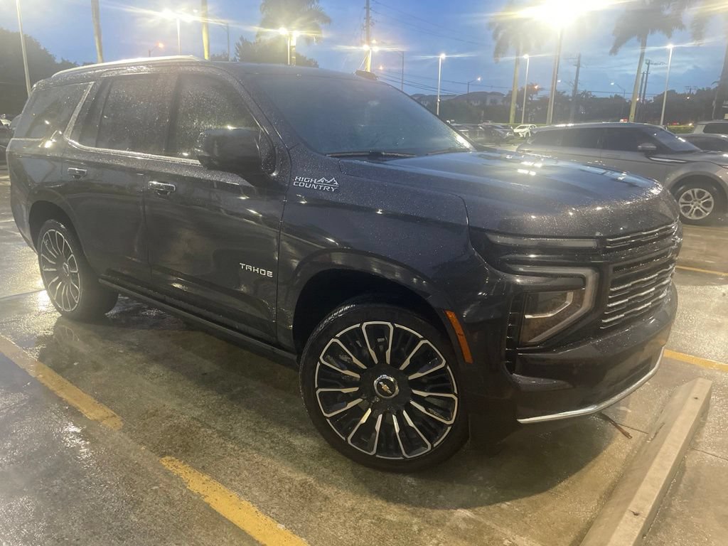 Used 2025 Chevrolet Tahoe High Country AWD/4WD image 1