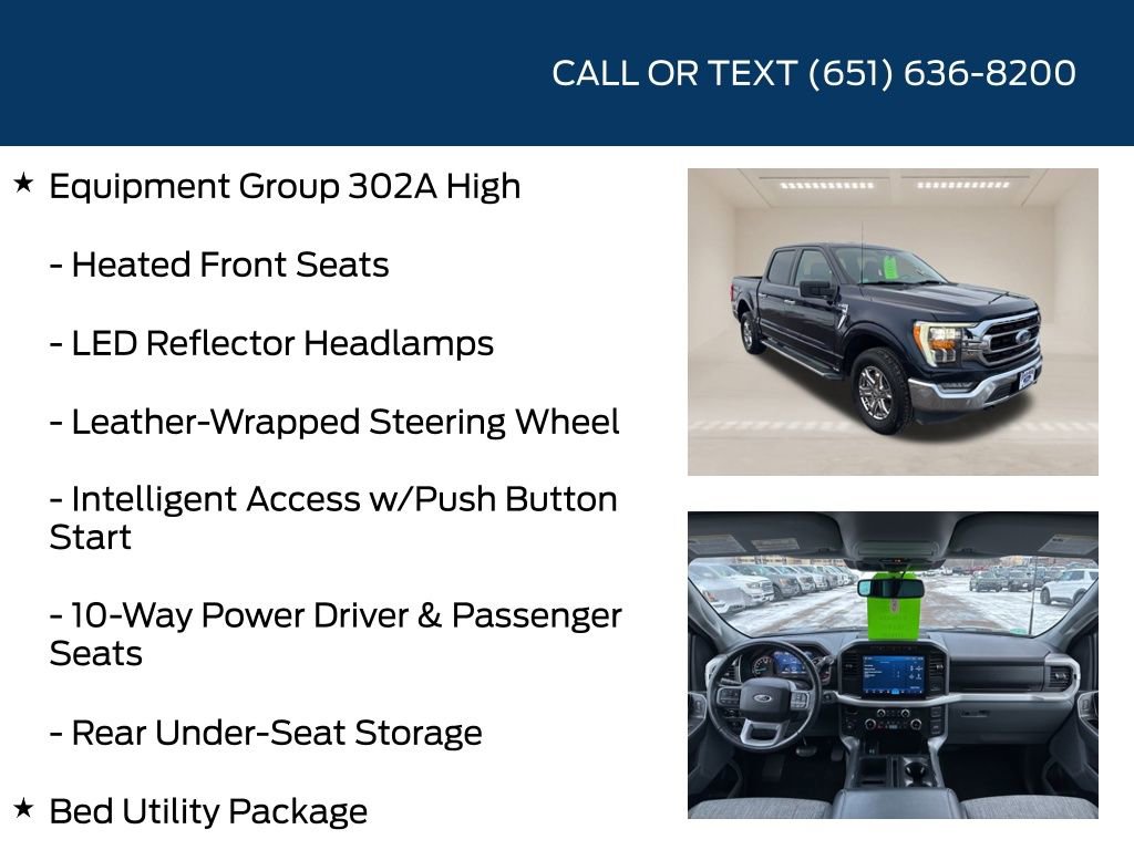 Used 2022 Ford F150 XLT w/ Equipment Group 302A High image 15