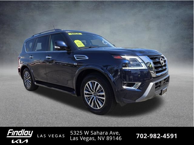 Used 2022 Nissan Armada SL w/ Captain's Chairs Package AWD/4WD image 3
