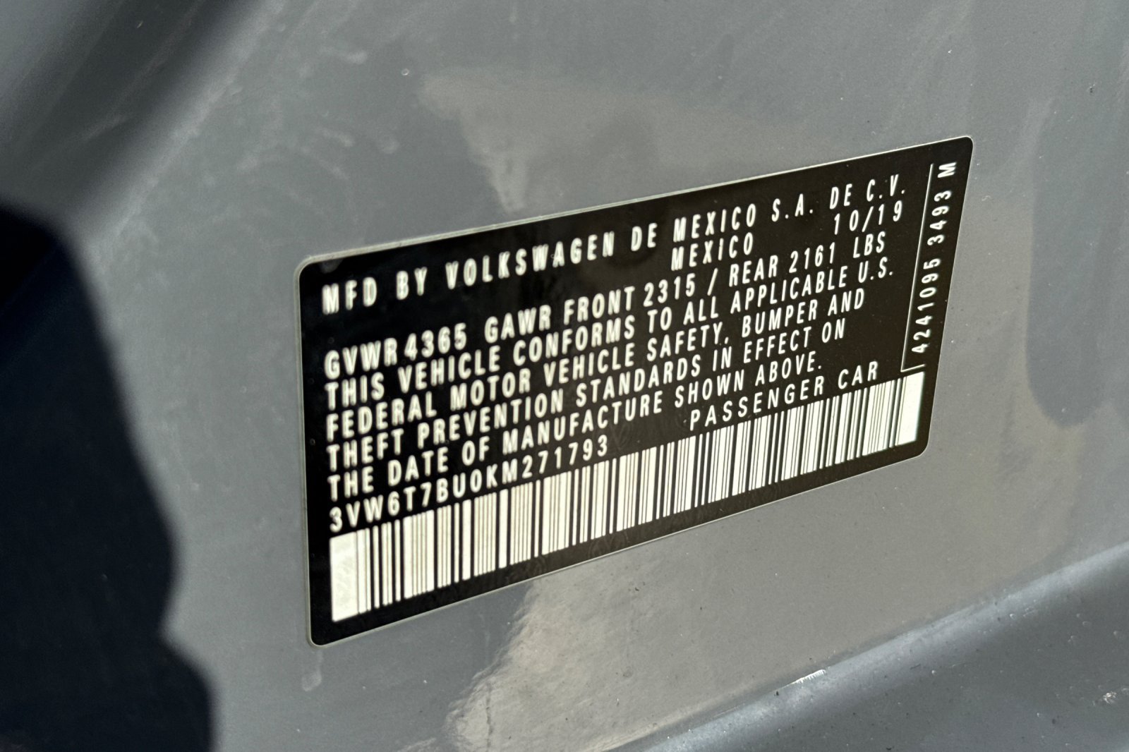 Used 2019 Volkswagen Jetta GLI FWD image 27