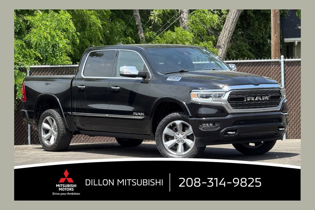 Used 2022 RAM 1500 Limited w/ Body Color Bumper Group AWD/4WD image 1