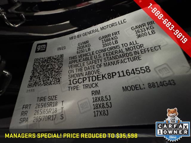 Certified 2023 Chevrolet Colorado Z71 w/ Advanced Trailering Package image 28