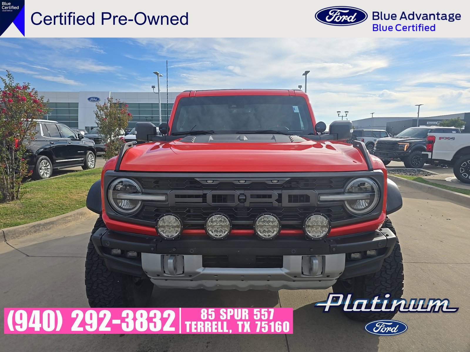 Used 2022 Ford Bronco Raptor AWD/4WD image 12