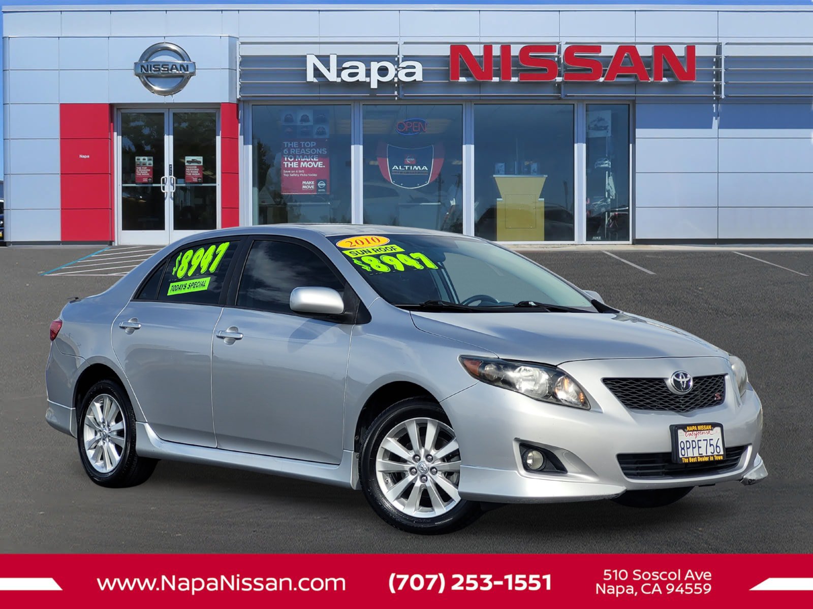 Used 2010 Toyota Corolla S