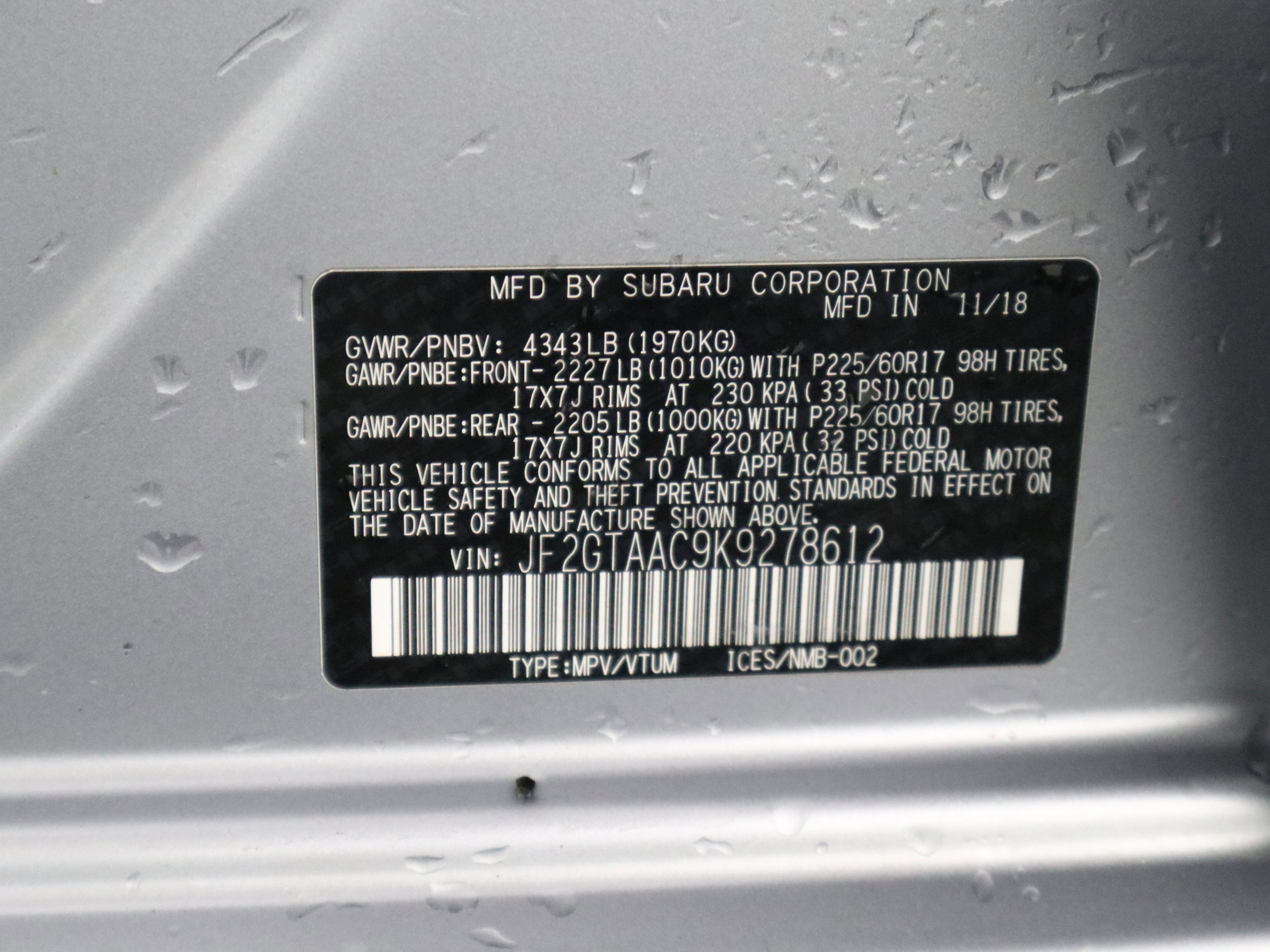 Used 2019 Subaru Crosstrek 2.0i image 38