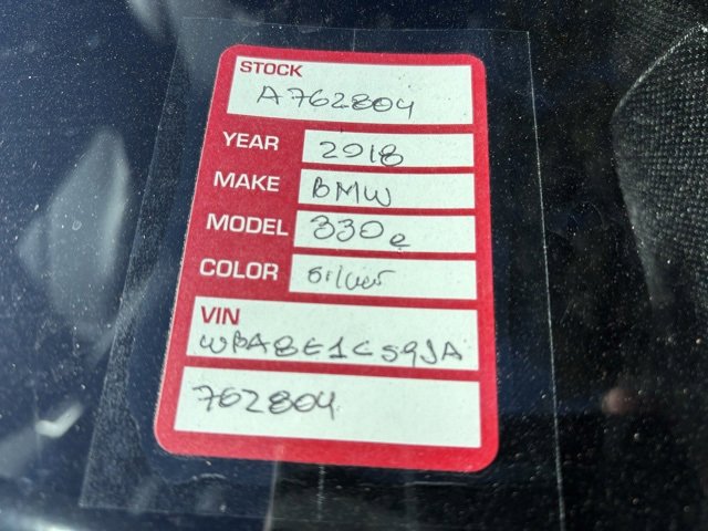 Used 2018 BMW 330e w/ Convenience Package image 5