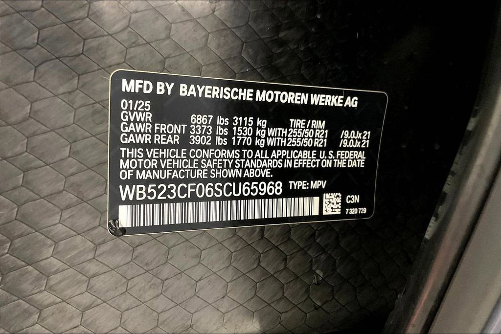 Used 2025 BMW iX xDrive50 w/ Sport Package AWD/4WD image 31