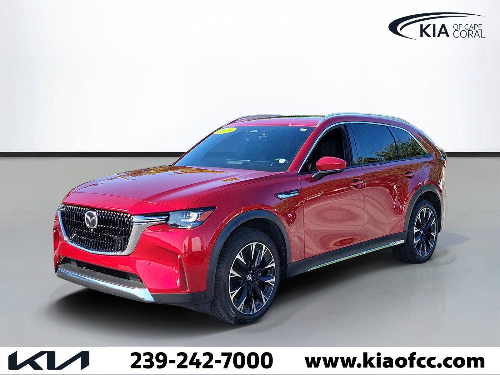 Used 2024 MAZDA CX-90 Plug-In Hybrid w/ Premium Plus AWD/4WD image 3