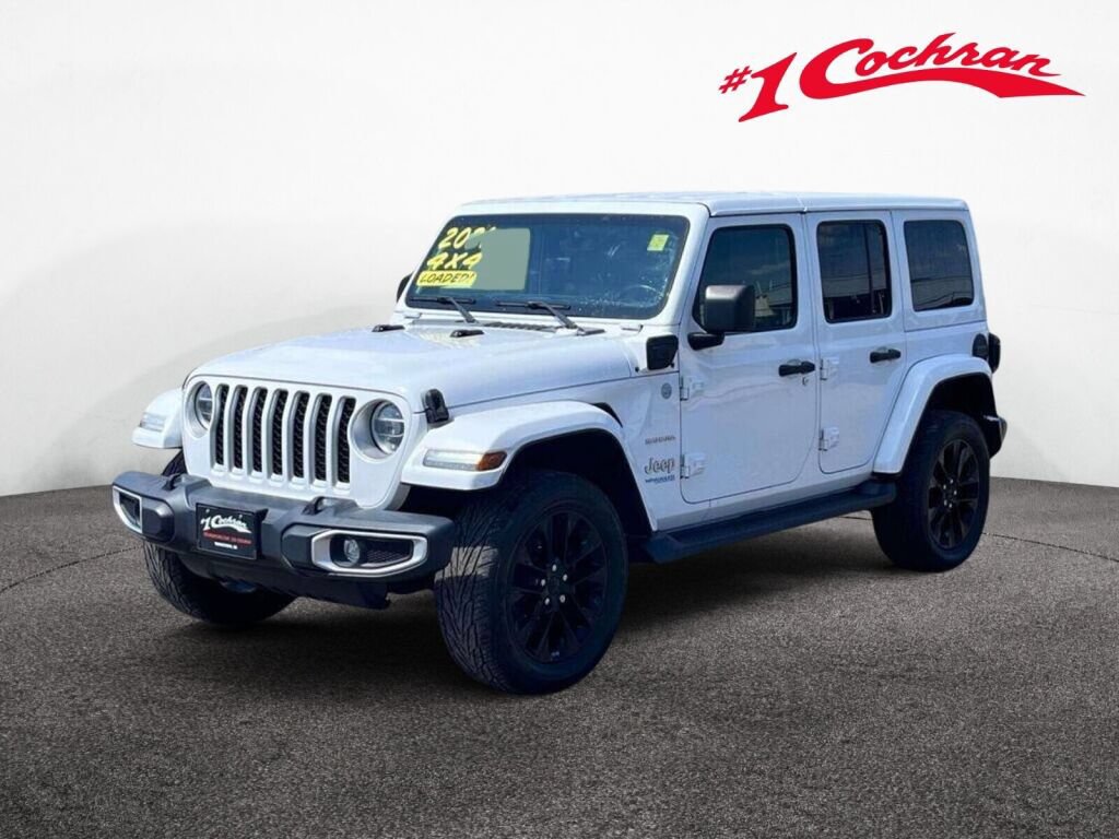 Used 2021 Jeep Wrangler Unlimited Sahara w/ Cold Weather Group AWD/4WD image 11