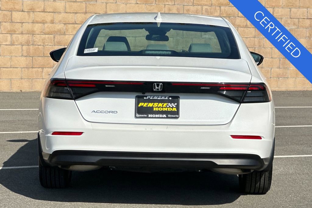 Certified 2025 Honda Accord LX image 5