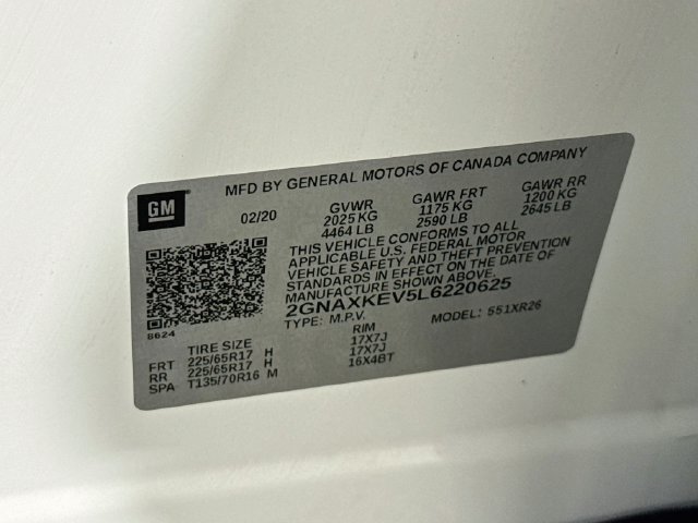 Used 2020 Chevrolet Equinox LT FWD image 37