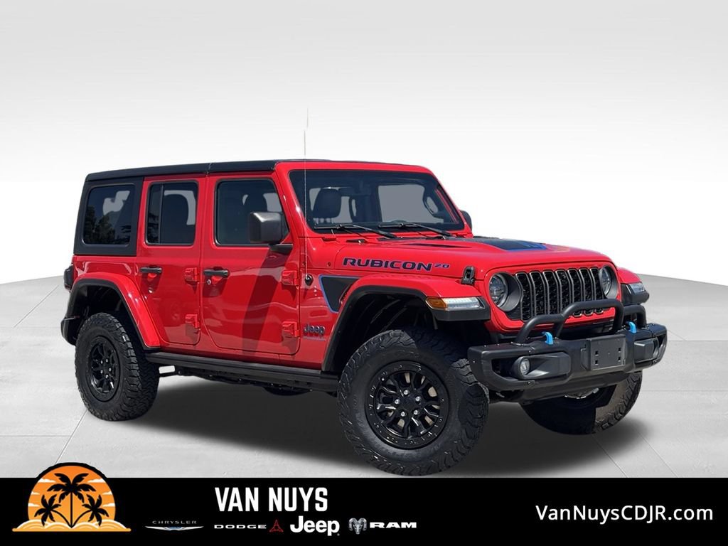 Used 2023 Jeep Wrangler Unlimited Rubicon 4xe AWD/4WD image 1