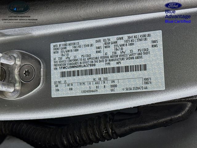 Certified 2024 Ford Escape ST-Line w/ Tech Pack #1 image 33