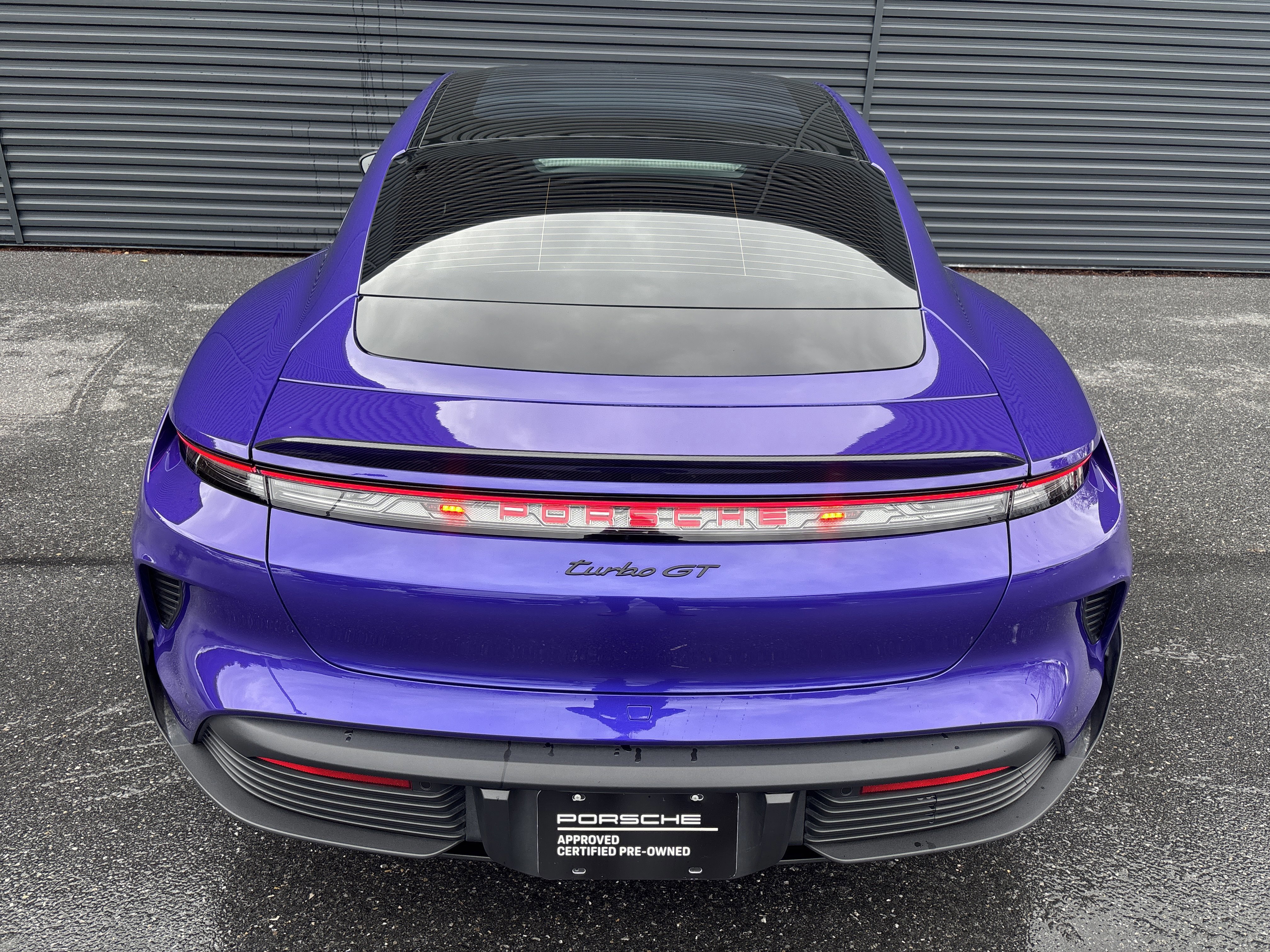 Certified 2025 Porsche Taycan Turbo GT image 4