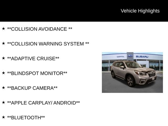 Used 2021 Subaru Forester Touring w/ Popular Package #2 AWD/4WD image 5