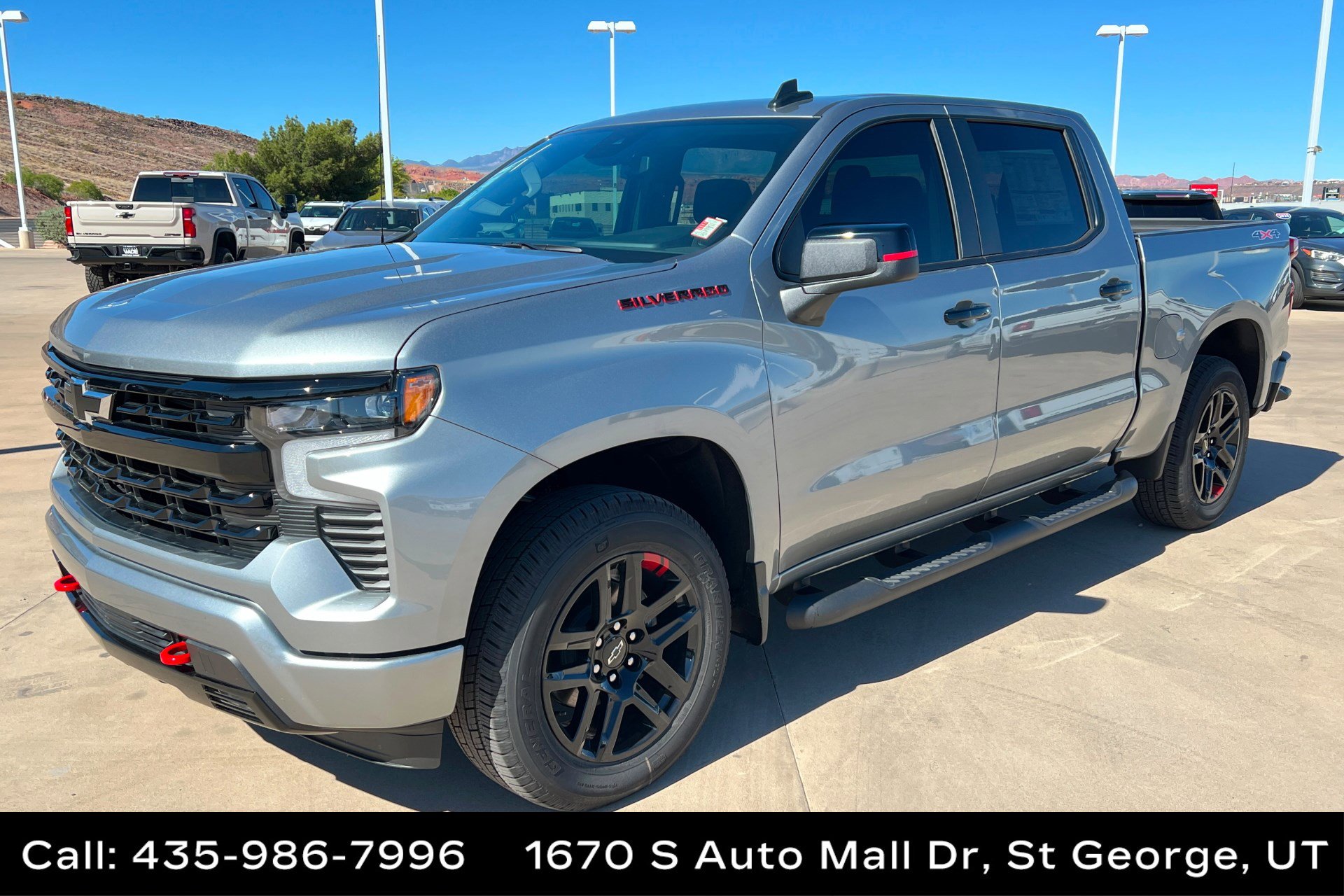 New 2026 Chevrolet Silverado 1500 RST w/ Redline Edition AWD/4WD image 1