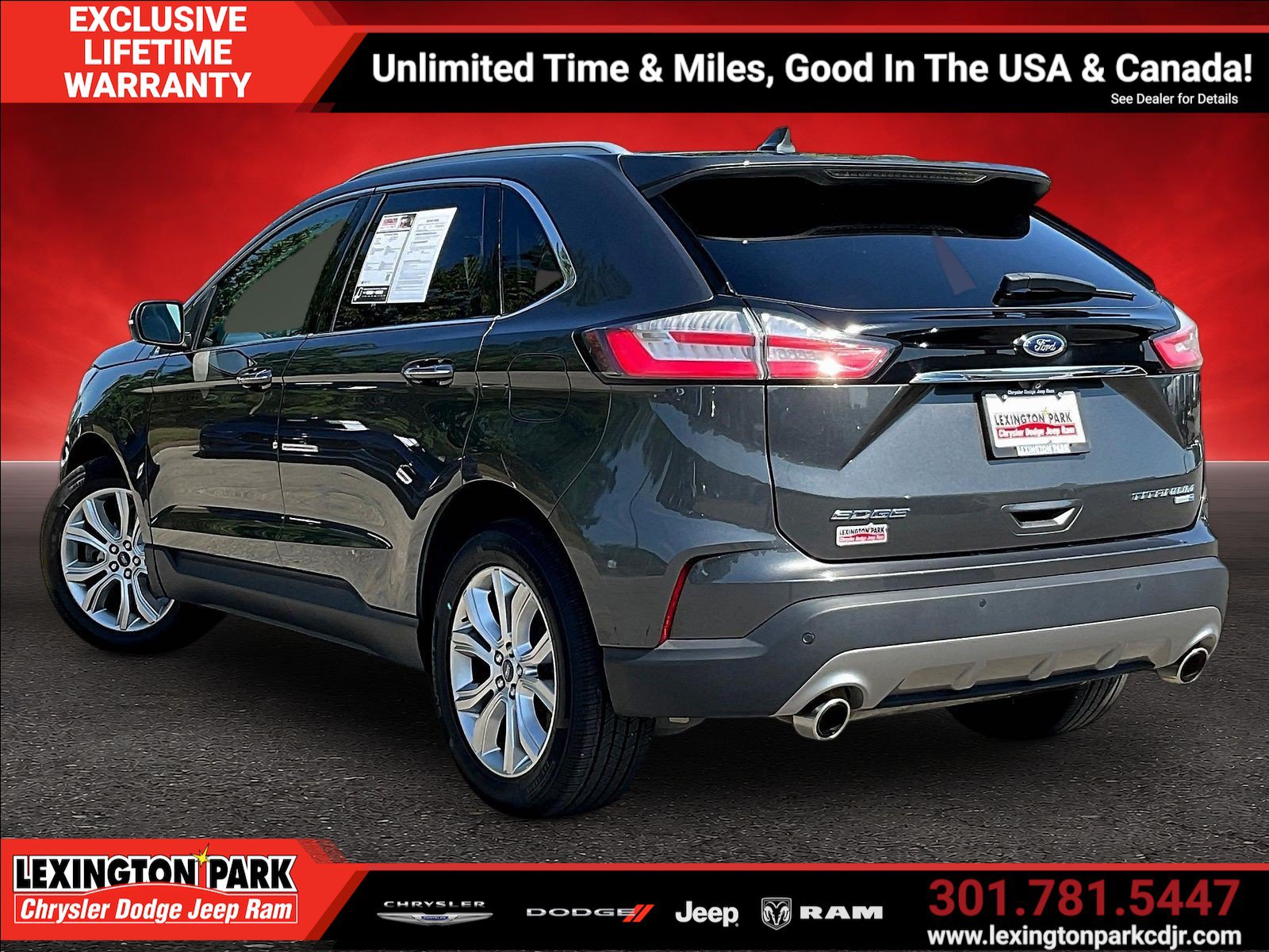 Used 2019 Ford Edge Titanium AWD/4WD image 4